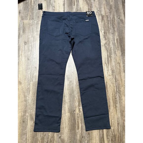 Joe's Jeans French Terry Pants Slim Fit Heritage Blue Men’s 40x33 Stretch NWT - Picture 5 of 8